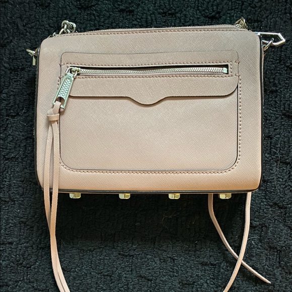Blush and Silver Rebecca Minkoff Crossbody - Picture 2 of 6